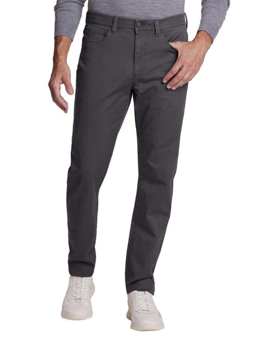English Laundry Men's Pants, Trek Chinos, Java & Black Twill, W30, 30x29, EUC